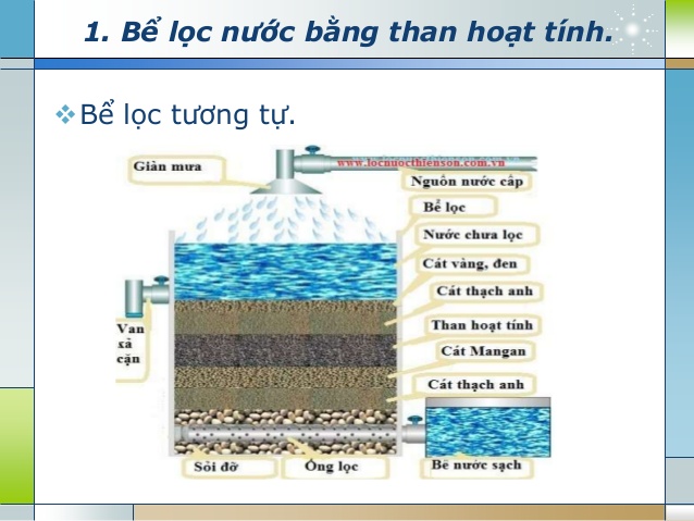 Cách thi công lắp đặt hệ thống bể lọc nước bằng than hoạt tính